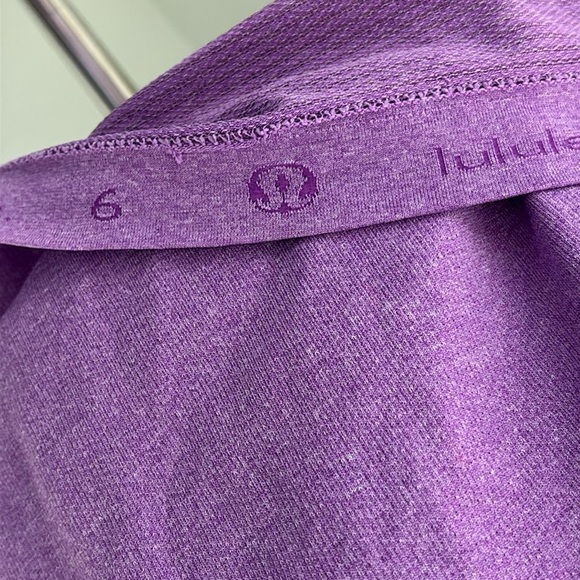 Lululemon Purple Swiftly Tank size 6 - Picture 5 of 5